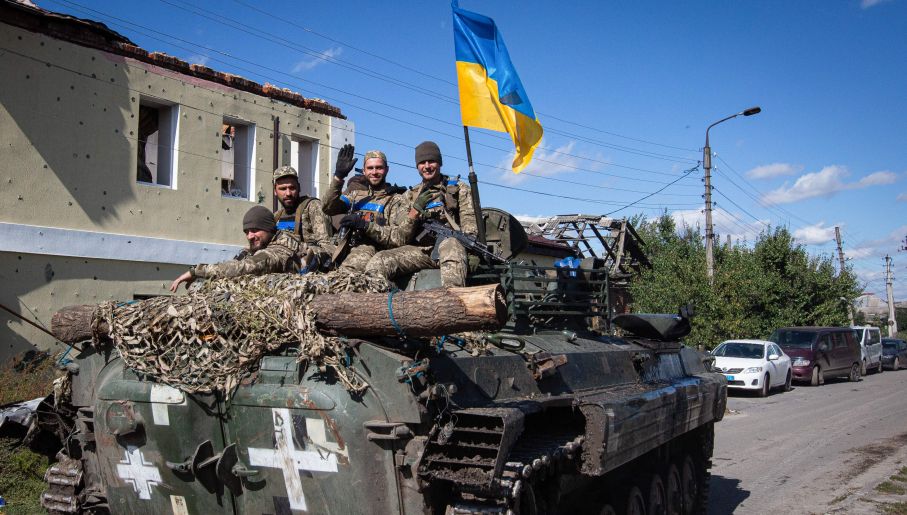 Pasukan Ukraina Masuki Kota Kunci Lyman, Kepung Ribuan Tentara Rusia